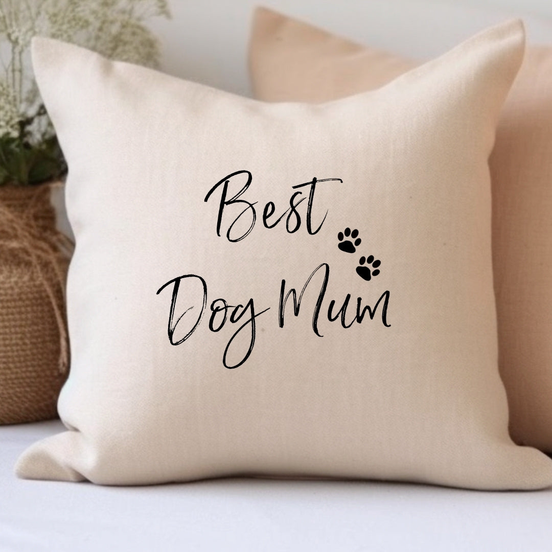 Best Dog Mum Cushion